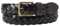 Levi's Herren Leather Braid Belt, Black, 90
