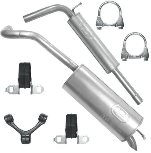 Polmo Schalldämpferset Auspuffanlage Auspuff für Seat Ibiza 4 IV 6J 2010-03/2012 1.6