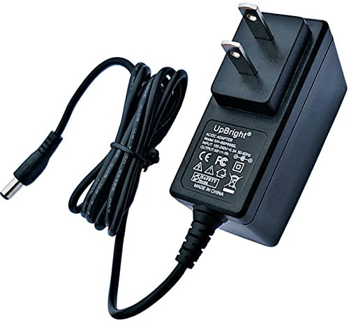 UpBright 12V AC/DC Adapter Compatible with Bunker Hill Security 63129 64272 Color Security System Monitor 12-Volt 12VDC 500mA CS-1201000 HP-1201000 DC 12V DC Power Supply Cord Cable Battery Charger