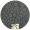 Nicoman 18 Round River Rock Garden Stepping Stone Recycled Rubber Steps Hard Wearing Heavy Duty Outdoor Pathway Tiles - (Grey, Dia.46cm, Set of 1)