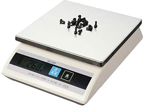 Báscula digital de cocina Báscula electrónica precisa Pesaje de alimentos Balanza para hornear con pantalla retroiluminada y función de tara para té, fruta, café, cocina (5 kg/100