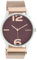 Oozoo Damen Armbanduhr Timepieces Analog Metall Rosegold UOC10868 Analoguhr