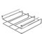 Under Cabinet Chopping Board Holder - Chopping Board Stand Under Cabinet Organiser Cupboard Door Organiser Multipurpose Chopping Board Organiser with Hooks for Kitchen Utensils