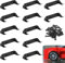HAMKU 12 Stück Auto-Display-Wandhalterung, leg0 auto wandhalterung,Stabil Spielzeugautohalter Vertikal Modellautoständer Regal Kompatibel mit Leg0 Speed Champion für Autosammlung Autoliebhaber
