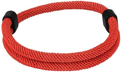TempBeau Bracciale da surfista da uomo, in corda nautica, realizzato a mano, in paracord, per uomini e donne, con corda nautica, regolabile