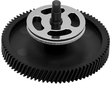 Hardened Steel Extruder Gear Kit for H2D, 3D Printer DLC Nano Coating Hardened Steel Extruder Dual Gear Aluminum Handle and POM Gear Kit for H2D