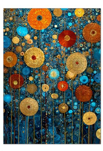 artboxONE-Puzzle XL (1000 Teile) Natur Blumen Abst. C, Klimt (matart) - Puzzle Blumen Garten Gustav Klimt