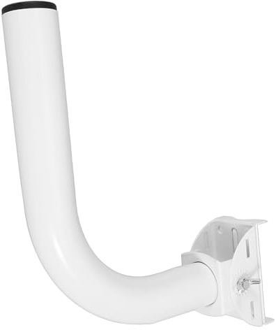 Angoily Support Antenne Extérieur Mât de Fixation pour Systèmes de Station Météo Montage Sécurisé