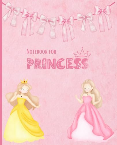 Notebook for Princess: 54 Daily Affirmations, Creative Exercises, and Drawing Space for Girls Ages 4-9 – Build Confidence, Kindness, and Wisdom.