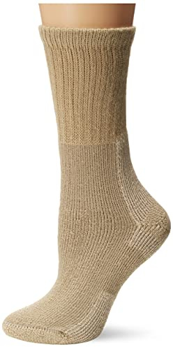 THORLOS Thick Cushion Khaki Ladies Hiking Socks (1 Pair), S
