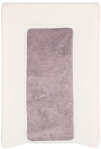 Babycalin BBC511702 Luxus Wickelauflage mit Abnehmbarem Handtuch, Ecru, blau, 1 Stück