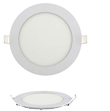 Braytron 2x 12W LED Panel Einbaustrahler Spot Einbauleuchte Warmweiß 3000K 910 Lumen Deckenleuchte Rund