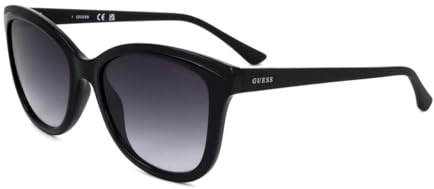 GUESS Damen 0 Sonnenbrille, shiny black, 54