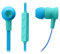 SBS Auricolari wireless con microfono integrato, tasti di risposta/fine chiamata, regolazione volume e cambio traccia, cavetto di ricarica incluso, colore blu