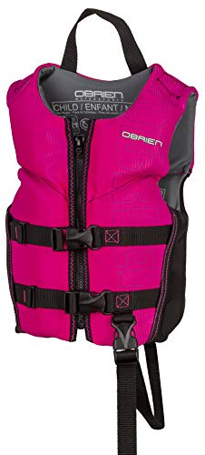 O'Brien Child Flex V-Back CGA Life Jacket, Pink