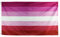 NUOBESTY 1 Pc Drapeaux De Fierté Drapeau De Coucher De Soleil Lesbienne Drapeaux Homosexuels Bannière De Fierté Drapeaux Lesbiennes Drapeau Trans pour Mur Drapeau De Fête Extérieur
