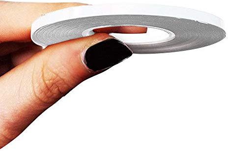4R Quattroerre.it 10452 Trim Stripes Strisce Adesive per Auto, Bianco, 3 mm x 10 mt