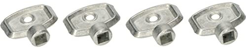 KOTARBAU® 4 x llaves de purga para radiadores, Llave de radiador, Llave para ventilación y purga de radiadores, Llaves de purgado de calefacción, llave universal para purga de aire, 4 uds