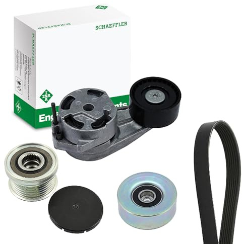 INA 529 0482 20 Keilrippenriemensatz 985mm 6-Rippenanzahl Kompatibel mit BMW 1 Schrägheck F20 11187603347 11287598831 11287598832
