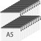 A5 Plastic Wallets Folders - 24PCS Zip Wallets A5 Zip Lock Bags Mesh Document Wallet Zipper Bag for School, Office Supplies, Home Storage, Cosmetics (Black)