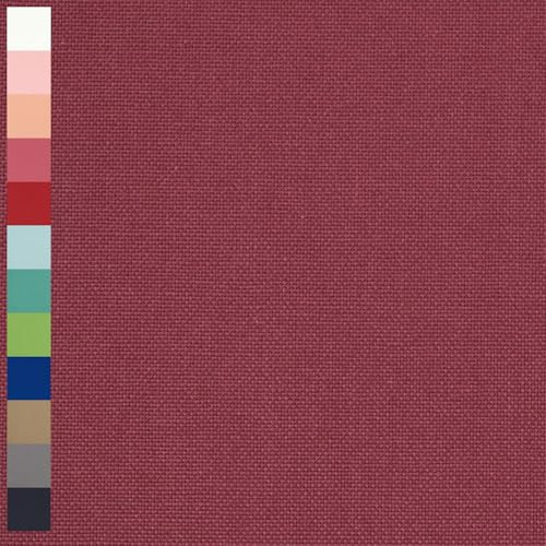 Canvas Stoff Fabian | ab 50cm x 140cm (rübenrot) | 100% Baumwolle - Leinenoptik - Einfarbig/Uni