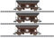MiniTrix 15466 N 3er-Set Kohlewagen der DB