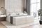 ALTDECOR Boxspringbett mit Matratze und Lattenrost, Boxbett, Topper, Polsterbett mit Bettkasten, Bett mit Stauraum H4-Matratze, Doppelbett, Springboxbett - Aura - 180x200 - Beige Samt