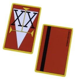 1 carte de licence Hunter × Hunter pour les amateurs d'anime (Style 2)