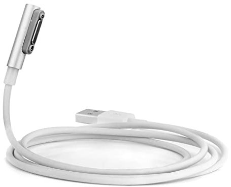 LED-Magnetladekabel - Weiß | Schnellladekabel für Xperia Z2/Z3, Xperia Z1, 1m Kabellänge