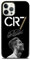 EZB Cristiano Ronaldo Themed iPhone Phone Case | Flexible Shock Absorbant Cool Phone Cover | Black and White Signature CR7 (iPhone 13)