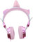 Homoyoyo Cuffie over Ear Per Ragazza Con Microfono Design Unicorno Con Strass Cuffie Regolabili e Pieghevoli Per Scuola e Colori Variabili Come Per e Ragazze