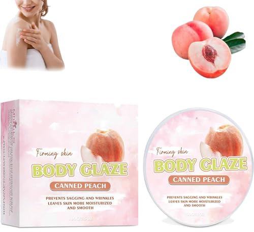 Generic Body Butter, Body Cream, Whipped Body Butter, Feuchtigkeitscreme für Frauen Anti Aging, Strawberry Body Butter ohne fettig zu sein für trockene Haut (Pfirsich)