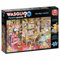 Jumbo Spiele 1119800096 Wasgij Mystery 5 Sonntagsessen! 1000 Teile Puzzle