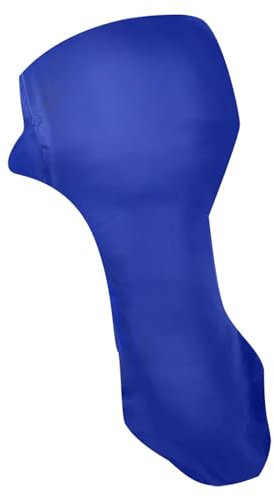 RCLONGEU Außenborder Abdeckung, Viele Größen, 100% wasserdicht 420D Oxford Bootsmotorabdeckung, Schwerlast Reißfest Persenning für Außenbordmotor, geeignet für Außenborder (Blau,60-90HP)