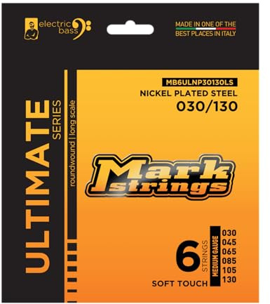 Markbass Ultimate Series Strings 6s 30-130 - Saitensatz für 6-Saiter E-Bass