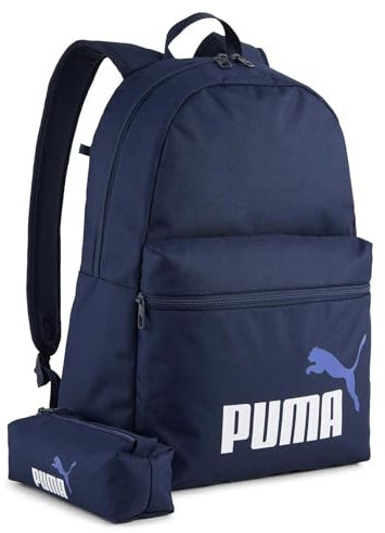 PUMA PUMA PHASE Backpack Set, Unisex Klassische Rucksäcke, PUMA Navy, OSFA - 091191