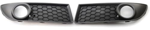 GKXTLTONG Auto Front Kühlergrille für VW Polo GTI 2006 2007 2008 2009 MK4 9N3, Auto Frontgrill Vorderen Stoßfänger Wetterfest Tuning Zubehör,A/1 Pair Grill