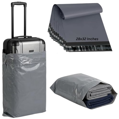 28x32 50 Mailing Bags Self Seal Grey Parcel Bags | Extra Large Mailing Bags, Postage & Shipping Bags | Strong Tear Proof Delivery Bags for Parcels Packing