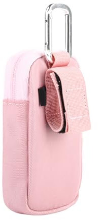 MHADBKH MP3 MP4 Player Aufbewahrungstasche Schutz mit Karabiner Tragbarer Musikplayer Tragetasche Organizer Case
