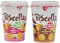 Biscella Custom Case 6 x 125g Tubs (Choose Your Flavours) | Halal Certified, Crispy Biscuits with Chocolate or Strawberry Filling, Perfect Snack for All Ages