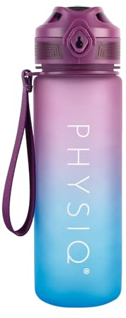 PHYSIQ Trinkflasche 650 ml Wasserflasche Gym Water Bottle | Trinkflaschen Sportflasche Fahrradflasche Sporttrinkflasche Fitness Flaschen | Getränkeflasche Erwachsene Aesthetic Wasserflaschen