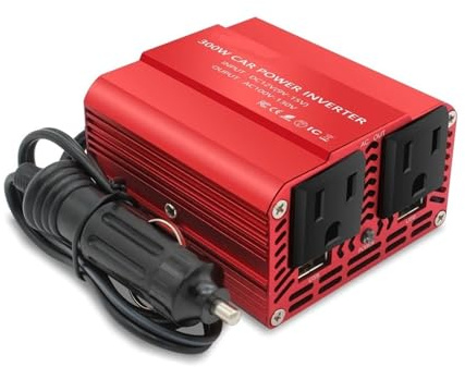 Onda Sinusoidale Convertitore Corrente Inverter DC 12V A AC 110V 100V 120V 300W/500W/1500W/2000W Convertitore Di Tensione Trasformatore Presa USA Spina Accendisigari Per Auto(300W)