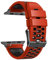 DASEB FKM Correa de Goma para Reloj Apple Watch Band Ultra 49 mm Accesorios de Repuesto para Reloj Pulsera 9 8 7 6 5 4 SE Series 45 mm 44 mm 42 mm Correas(Red,42MM)