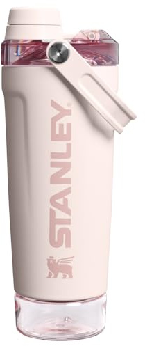 STANLEY Vitalize Shaker Bottle da 20 once | Shaker Cup in acciaio inox isolato a prova di perdite | Conservazione di base e coperchio Twist On Fast Flow | Frullati proteici e polvere pre-allenamento |