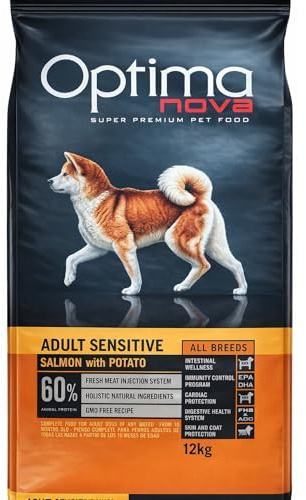 Optima Nova Adult Sensitive Lachs & Potato Hundefutter