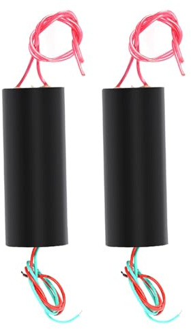 Aolidsive Generador de Alto Voltaje, Material ABS, Generador de Impulsos de Compacto con Longitud de de 1,5 Cm para Experimentos Científicos y Proyectos de Bricolaje