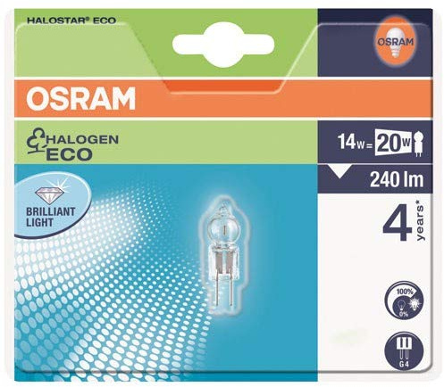 6 x Osram Halogen Superstar 2000 G4 7W ersetzt 10W 95lm dimmbar2700K 12V klar
