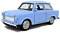 Schaepers Kaleidoskope Modellauto / Trabi / Trabant 601 / mit Rückzugantrieb /1:36 / ca. 11 cm / 3 Farben / Türkis / Grün / Weiss / Zufallsauswahl / Trabi