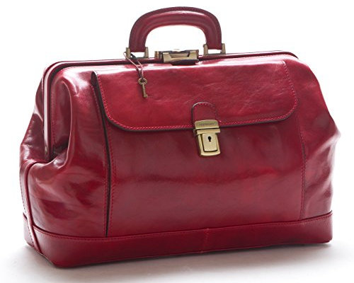 D&D - Arzttasche Classic - Made in Italy (Rosso)