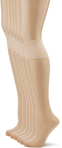 Dim Femme Beauty Resist Transparent Confort X6 Mi-Bas, Capri, Taille Unique EU